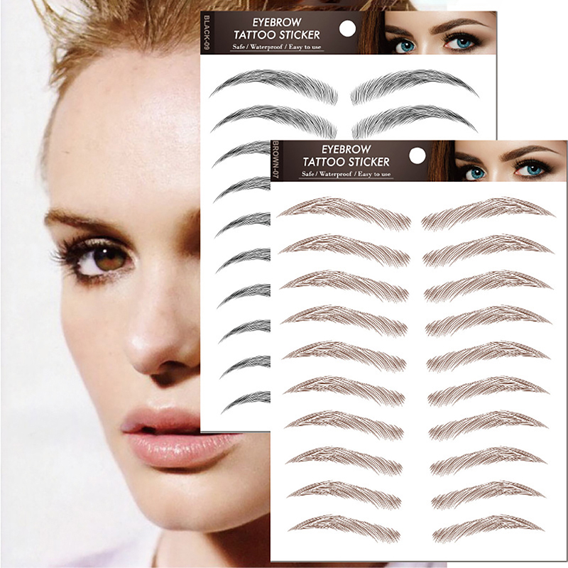 Waterproof 6D Eyebrow Tattoo S - Beauty Makeup Quotes recension och pris