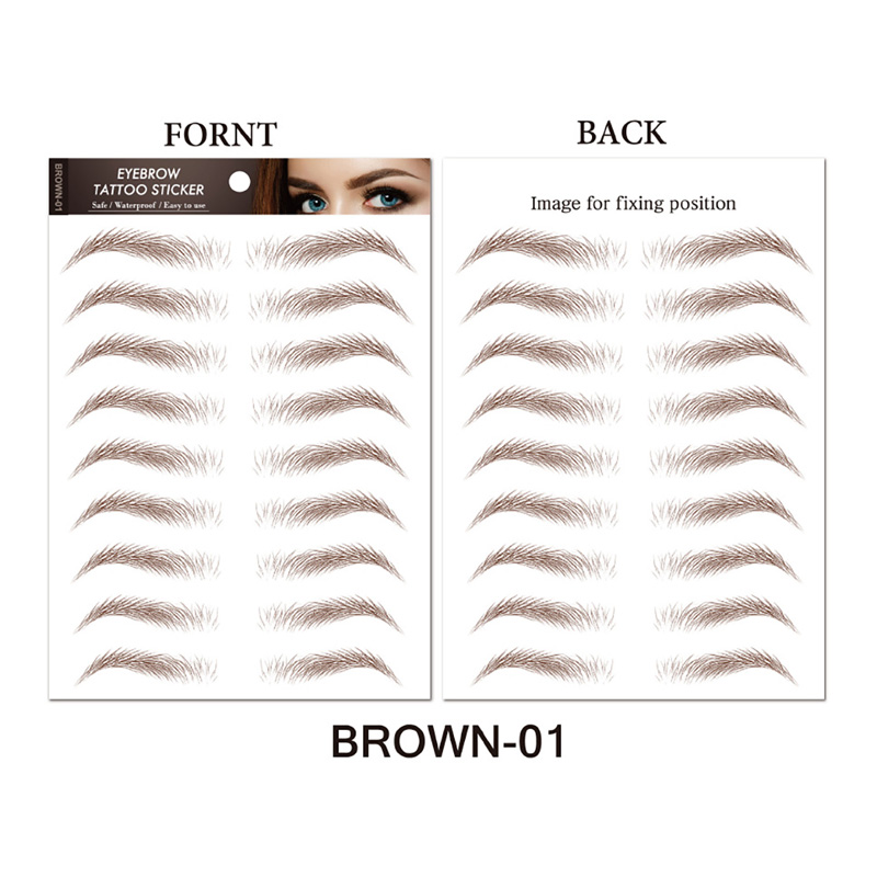 Waterproof 6D Eyebrow Tattoo S - Beauty Makeup Quotes recension och pris