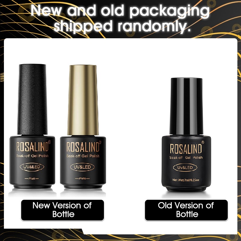 ROSALIND Top Base Coat Nail Ge - Nail Dehydrator Primer recension och pris