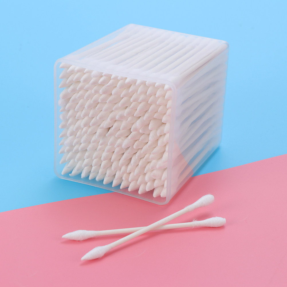 600Pcs Double Head Cotton Swab - Beauty Makeup Tools recension och pris