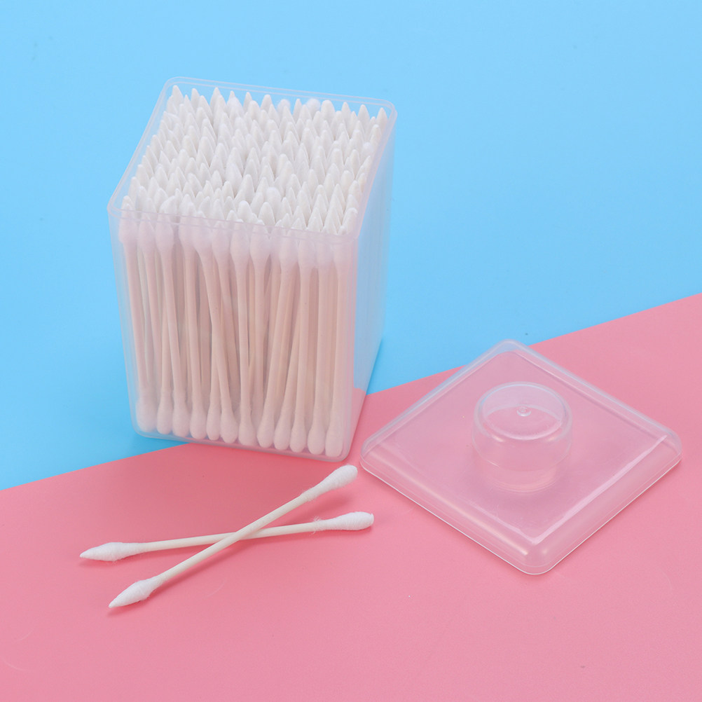 600Pcs Double Head Cotton Swab - Beauty Makeup Tools recension och pris