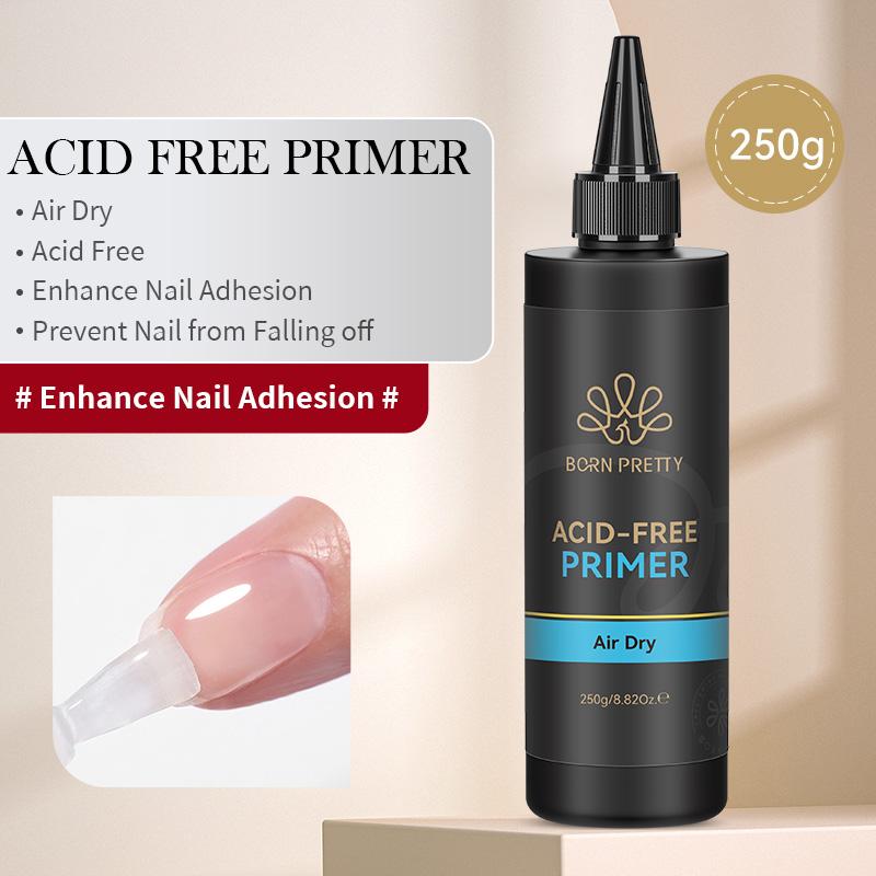 BORN PRTTY 250g Acid-Free Nail - Nail Dehydrator Primer recension och pris