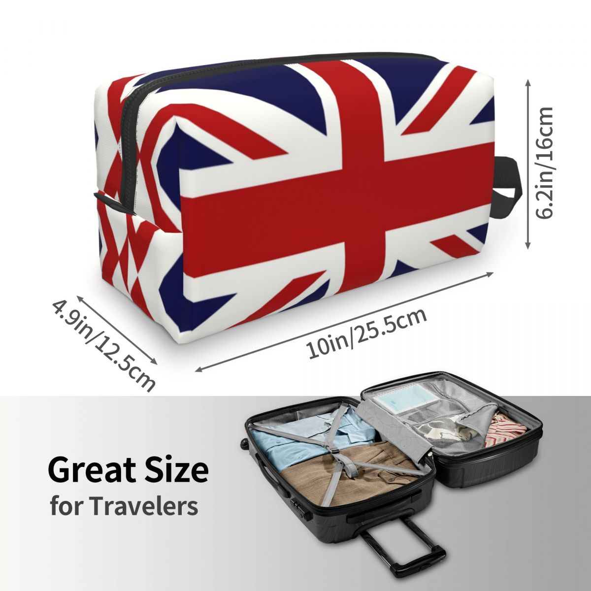 Custom Union Jack Flag Of The  - Beauty Makeup Uk recension och pris