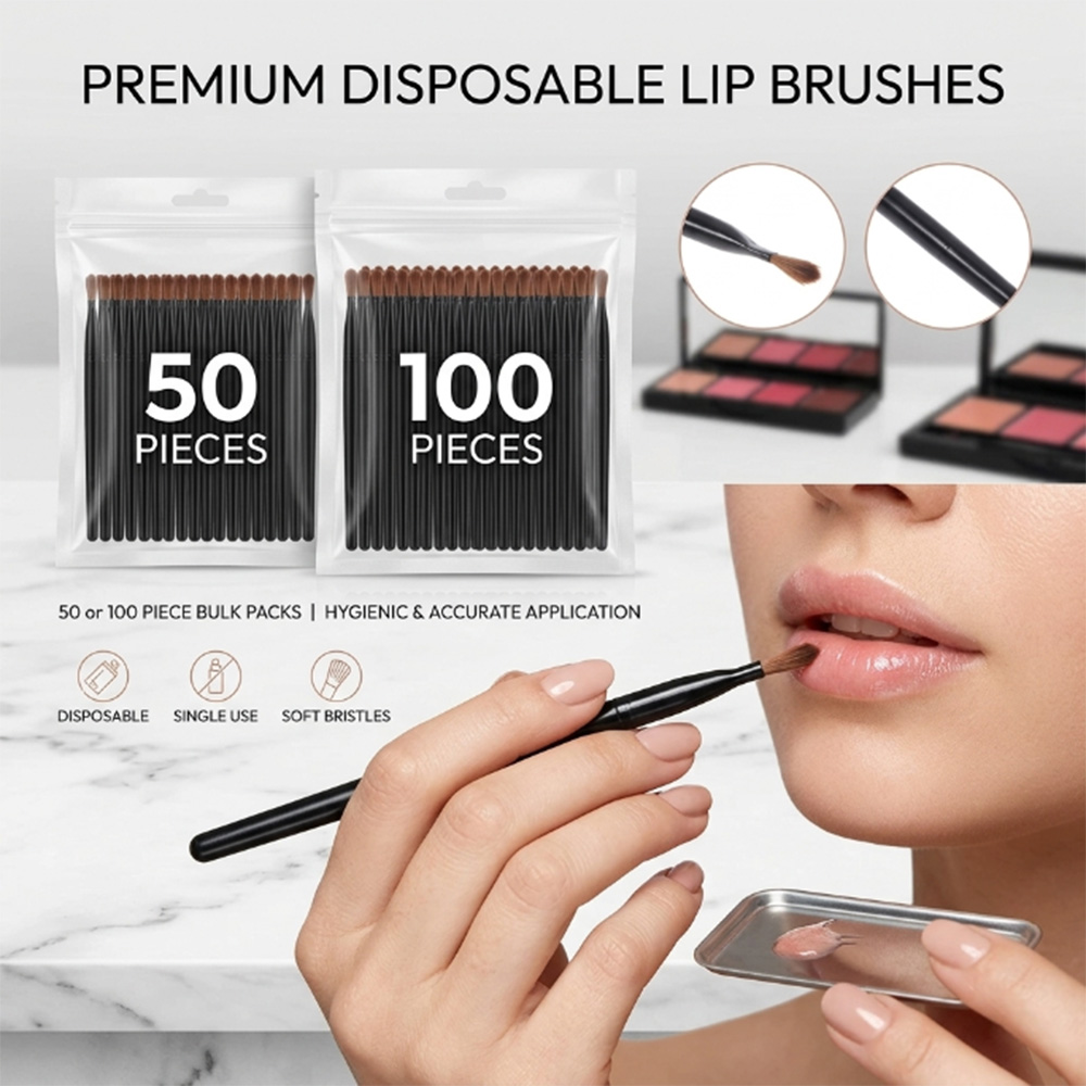 50/100pcs Disposable Lip Brush - Beauty Makeup & D Anime Studio Vega Baja recension och pris