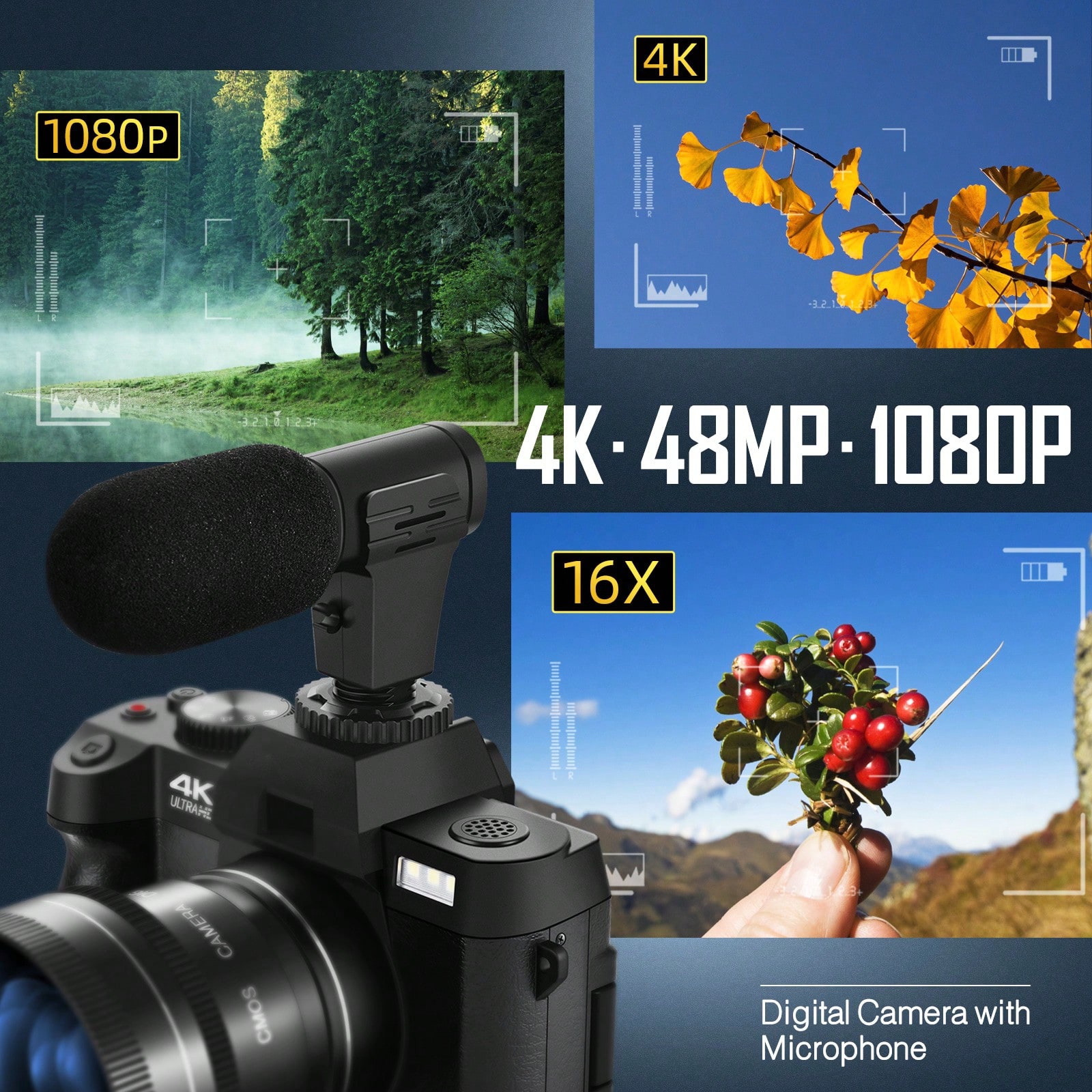 4K Digital Cameras For Photogr - Beauty Makeup Camera App recension och pris