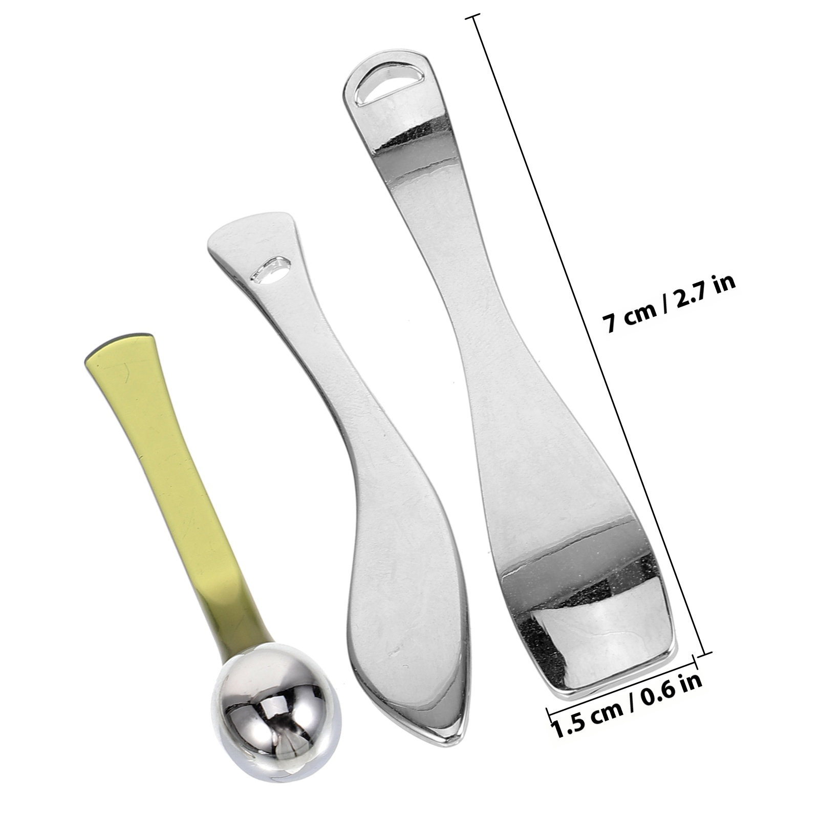 3Pcs Makeup Spatula Spoon Eye  - Beauty Makeup Tools recension och pris