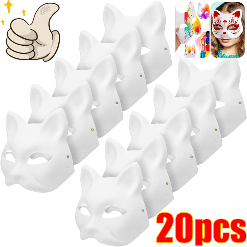 1-20pcs Japanese Mask Paper Bl - Sheet Face Mask Pack recension och pris