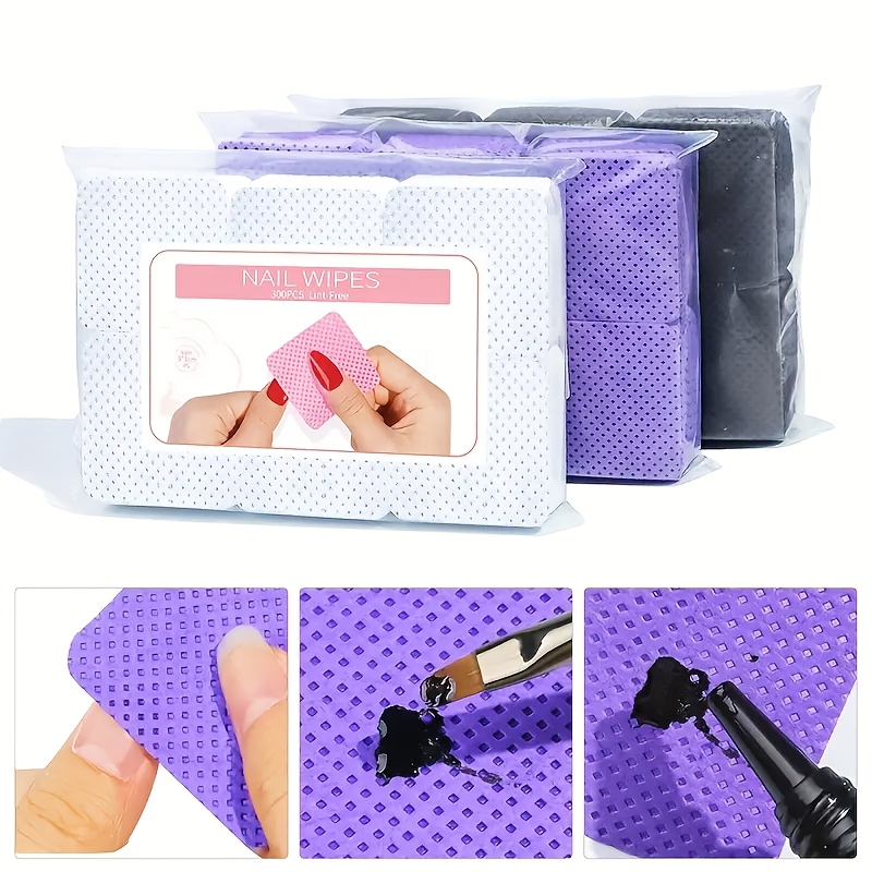600pcs/2bag Hairless Nail Poli - Beauty Makeup Tools recension och pris