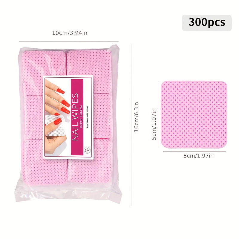 600pcs/2bag Hairless Nail Poli - Beauty Makeup Tools recension och pris