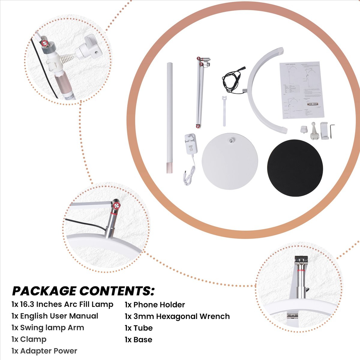 MYdaY- 16 Inch 2 in 1 Beauty L - Beauty Makeup Uk recension och pris